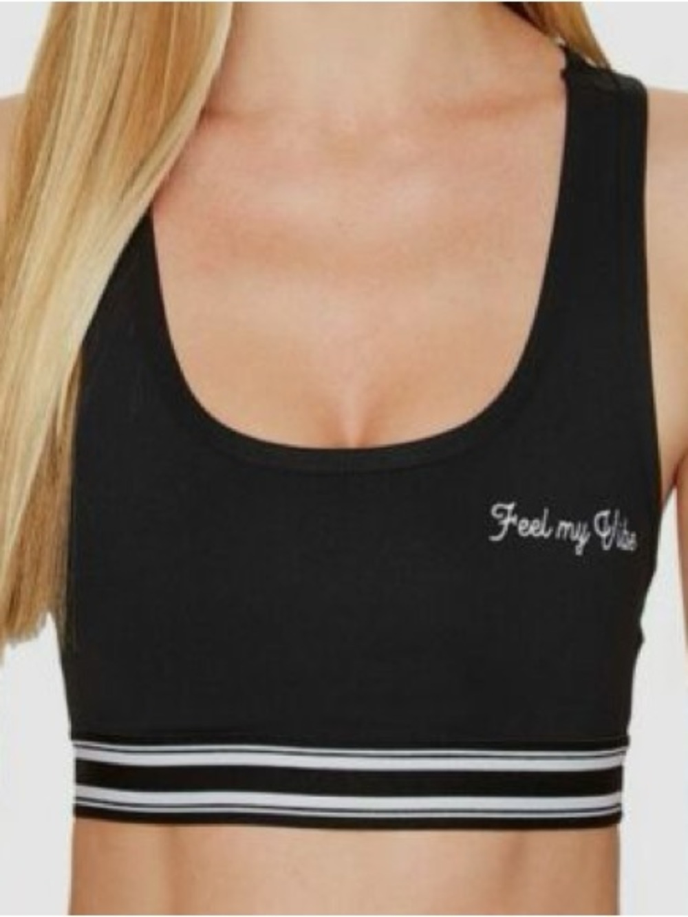 Spiritual Gangster Feel My Vibe Sports Bra